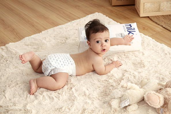 MILK подгузники Flexi Tape, размер S (4-8 кг), 48 шт. - фото  5