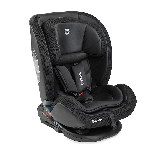 Happy Baby автокресло 0+ OREX black (0-12 лет, до 36 кг) - фото  1