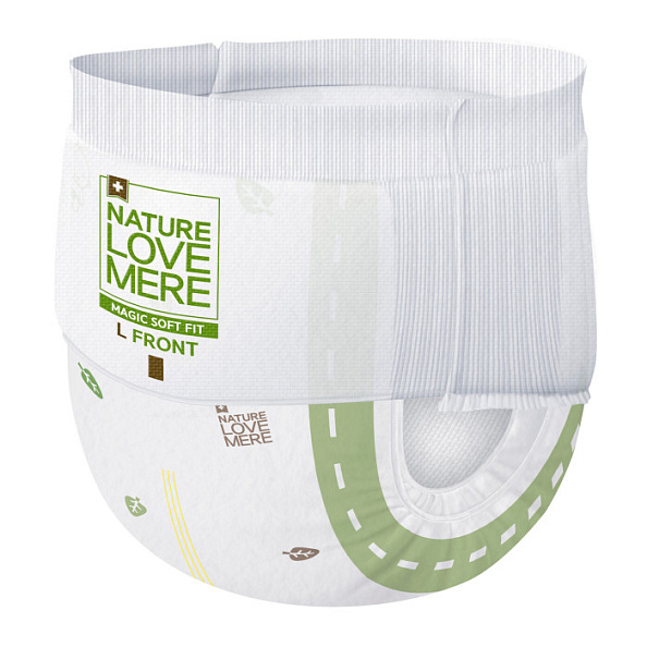 Nature love mere трусики-подгузники XL супер мягкие 20 штук Magic Soft 10-14 кг - фото  2