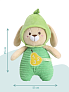 Chicco игрушка говорящая интерактивная мягкая Грушевая Зайка рус/англ/нем - фото 3