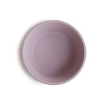 MUSHIE миска силиконовая  на присоске Soft Lilac