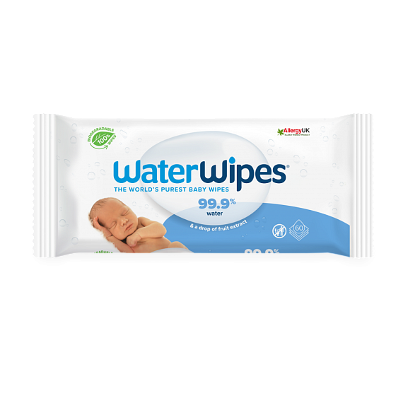 Waterwipes салфетки влажные детские WaterWipes® Original 60 листов - фото  2