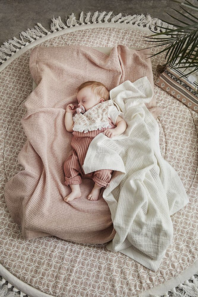 Elodie плед-одеяло, 75*100 см,Powder Pink  - фото  3