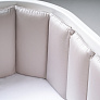 Perina защита для детской кроватки (фенс-бортик) "Sateen Collection" (жемчужно-серый) - фото 5