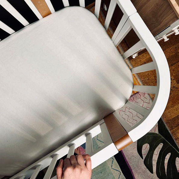 OLANT BABY пеленка на резинке 100х70 см Nature LOVE - фото  4