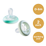 Tommee Tippee соска-пустышка силиконовая Breast-like, 0-6 мес., 2 шт. - фото 6