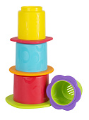 Playgro игрушка для ванной Стаканчики набор 4 штуки