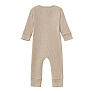 Babybu комбинезон на молнии Biscuit Melange 100% органический хлопок - фото 2
