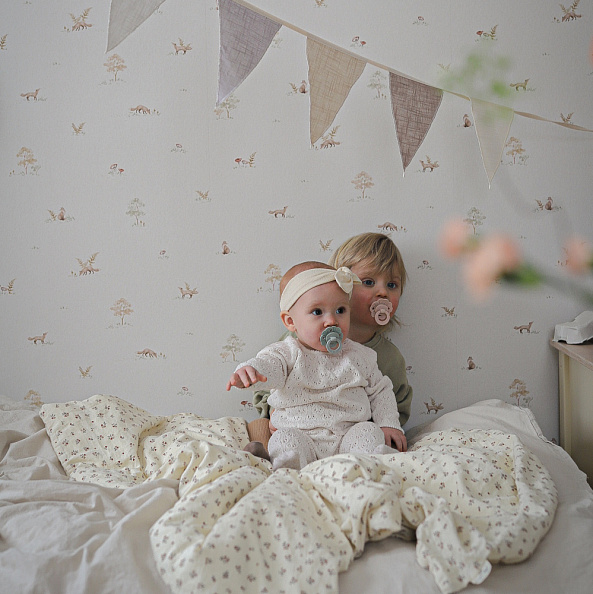 Elodie пустышка от 3 месяцев Binky Bloom силиконовая - Lavender Love - фото  5