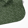 OLANT BABY пеленка с уголком после купания размер 90x90 см Forest frost