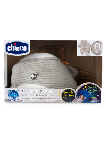Chicco мягкая игрушка-проектор музыкальная Дельфин - фото  10
