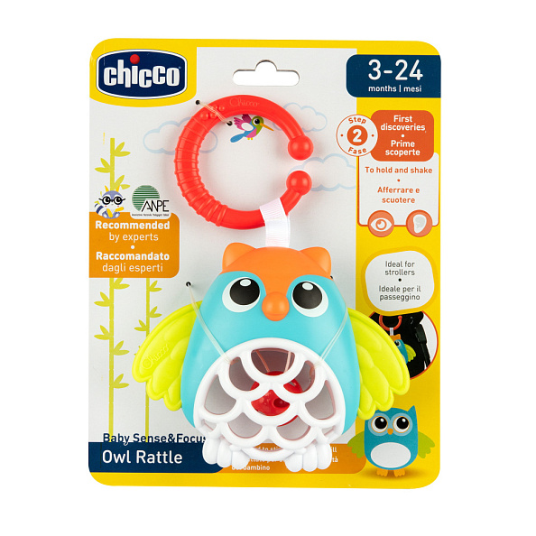 Chicco игрушка-погремушка Совёнок - фото  3