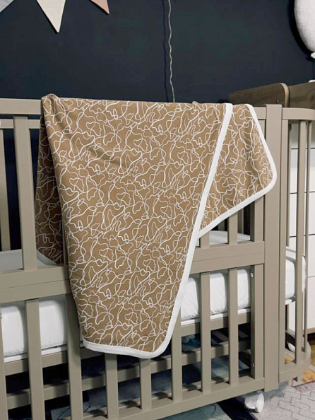 OLANT BABY пеленка-плед 90х90 см Summer sunsets - фото  6