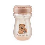Happy Baby поильник с трубочкой 360 мл bear