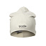 Elodie  Logo Beanies - Creamy White