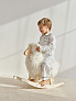 Happy Baby качалка овечка Woolly white - фото 6