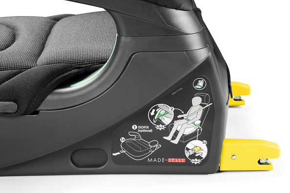 Peg Perego Автокресло Viaggio Shuttle (125-150см; 6-12 лет) Crystal Black - фото  6