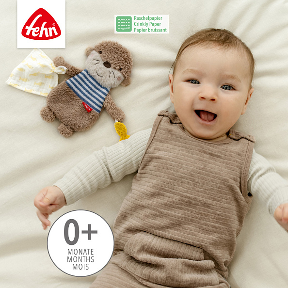 FEHN игрушка-шуршалка Выдра Тео - фото  3