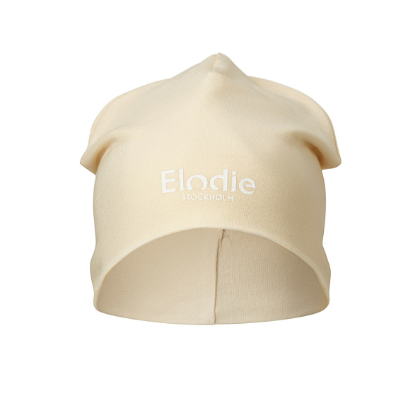 Elodie шапочка Logo Beanies - Oat White - фото  1