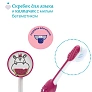 Chicco зубная щетка Hippo 3-6 лет, розовая - фото 9