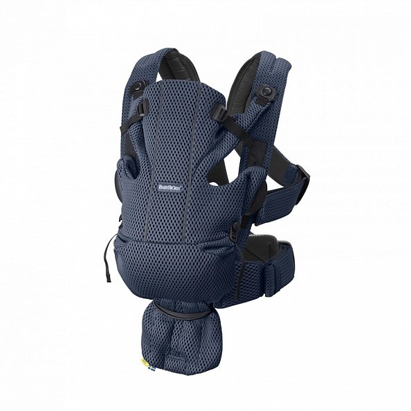 BabyBjorn рюкзак для переноски ребенка повышенной комфортности Move Mesh темно-синий