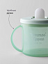 Tommee Tippee поильник, обучающая чашка с носиком и ручками, 190 мл, 4 м+, зеленый - фото 4
