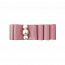 Milledeux Заколка-зажим "Layered Bow", средняя, коллекция "Pearl Grasgrain", кварцевый розовый
