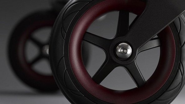 Bugaboo Bee5 колпаки для колес Dark Red