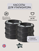Tommee Tippee кассеты (6 шт.) для утилизатора, накопителя для подгузников Twist & Click