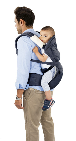 Chicco переноска-трансформер Hip Seat эргорюкзак 3-в-1 CARRIER Denim - фото  6