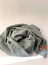 Elodie плед-одеяло из трикотажа пуантель Pebble Green