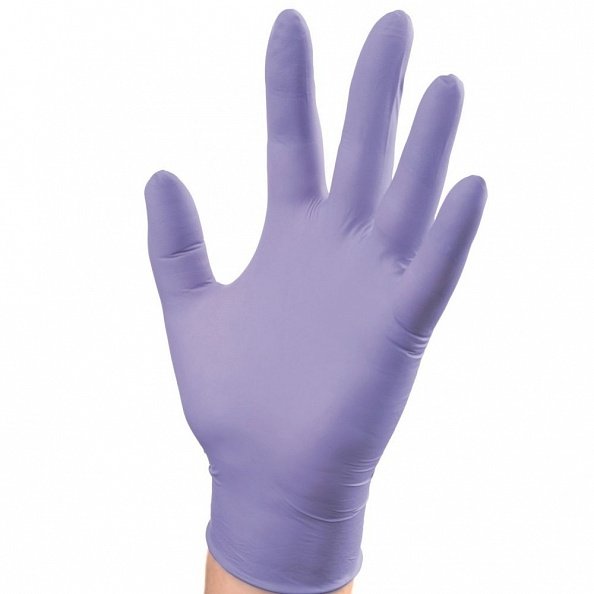 VILEDA перчатки нитриловые одноразовые 40 штук S/M