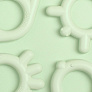 BORRN прорезыватель силиконовый Улитка, зеленый - фото 2