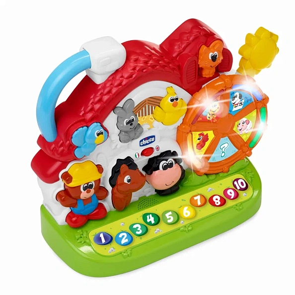 Chicco игровой центр Говорящая ферма рус/англ NEW - фото  3
