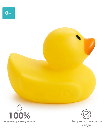 Munchkin игрушка для ванны Утенок White Hot® 0+ - фото  4