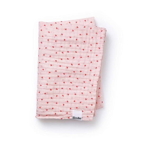 Elodie Муслиновый плед-одеяло, 110*110 см., Sweethearts - фото  1