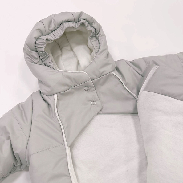 OLANT BABY комбинезон зимний NILSON цвет серый - фото  3
