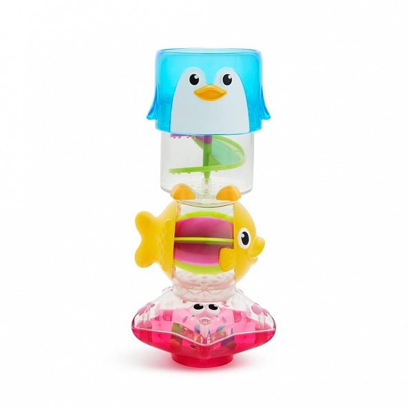 Munchkin игрушки для ванны Пирамидка Waterway™ 3 в 1 6+