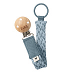BIBS держатель для пустышки Paci Braid, Petrol/Baby Blue