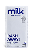 MILK подгузники Flexi Tape, размер S (4-8 кг), 48 шт.