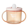 Tommee Tippee поильник, обучающая чашка с носиком и ручками, 190 мл, 4 м+, оранженвый - фото 1