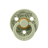 BIBS пустышка латексная Colour Holiday - Leaf - Sage/Hunter Green