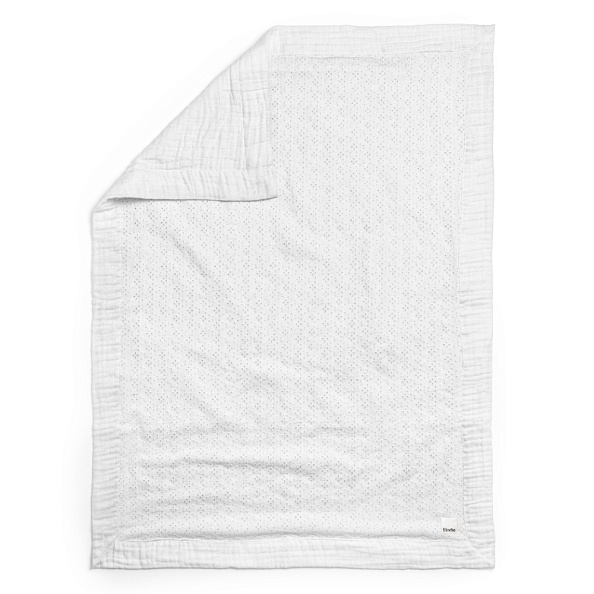 Elodie плед-одеяло, хлопок, 75*100 см.- Embroidery Anglaise - фото  3