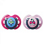 Tommee Tippee соска-пустышка силиконовая Fun Style, 0-6 мес., 2 шт.