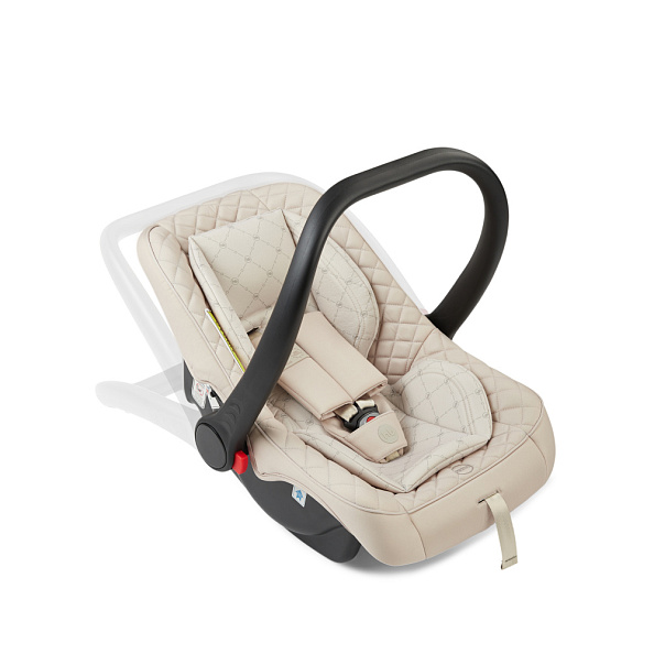 Happy Baby автокресло 0+ SKYLER V2 beige (0-12 мес, до 13 кг) - фото  4