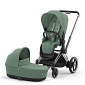 Cybex Priam IV  2  1 Chrome Black / Leaf Green