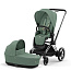 Cybex Priam IV  2  1 Chrome Black / Leaf Green