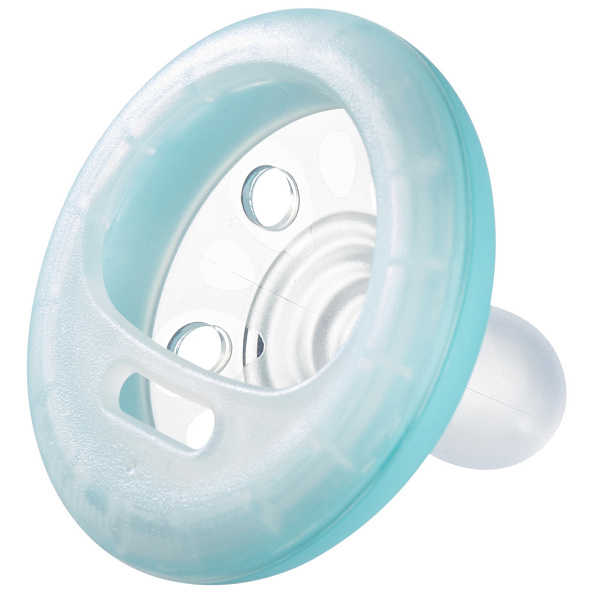 Tommee Tippee соска-пустышка силиконовая Breast-like, 6-18 мес., 2 шт. - фото  5