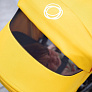 Bugaboo Bee6 капюшон к коляске Lemon Yellow - фото 4