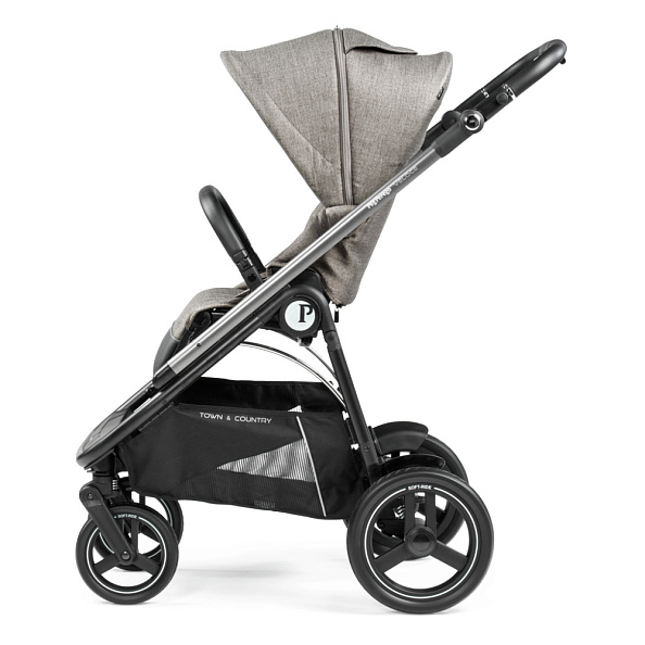 Peg Perego коляска 2 в 1 Veloce TC+Culla Grande City Grey - фото  11